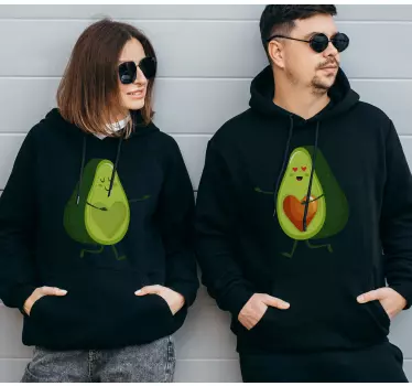 T-shirt avocado per coppie - TenStickers