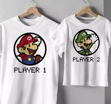 T-shirt infantile Camiseta mario y luigi - TenStickers