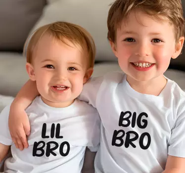 Maglietta infantile fratello grande e piccolo - TenStickers