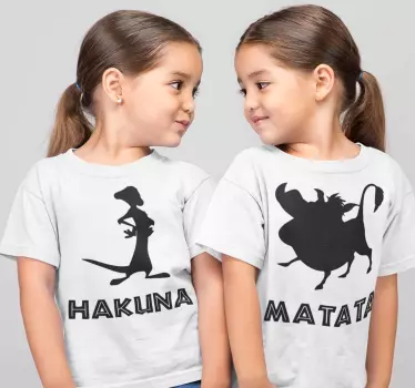 T-shirt per bambini hakuna matata - TenStickers