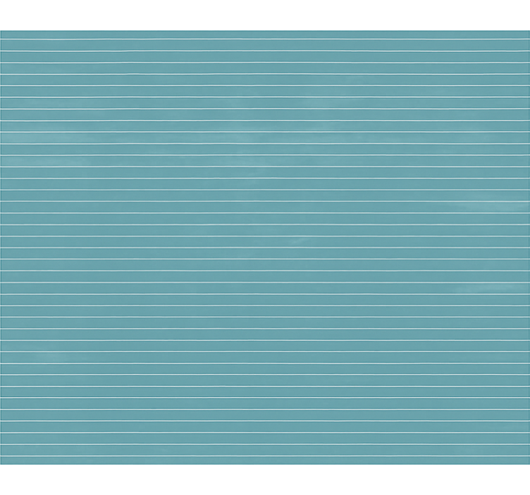 Tappeto vinile blu disegno a strisce orizzontali - TenStickers