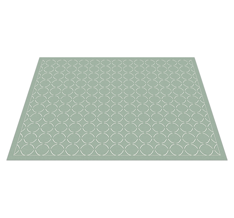 Tappeto pvc cucina lattice celadon smorzato - TenStickers