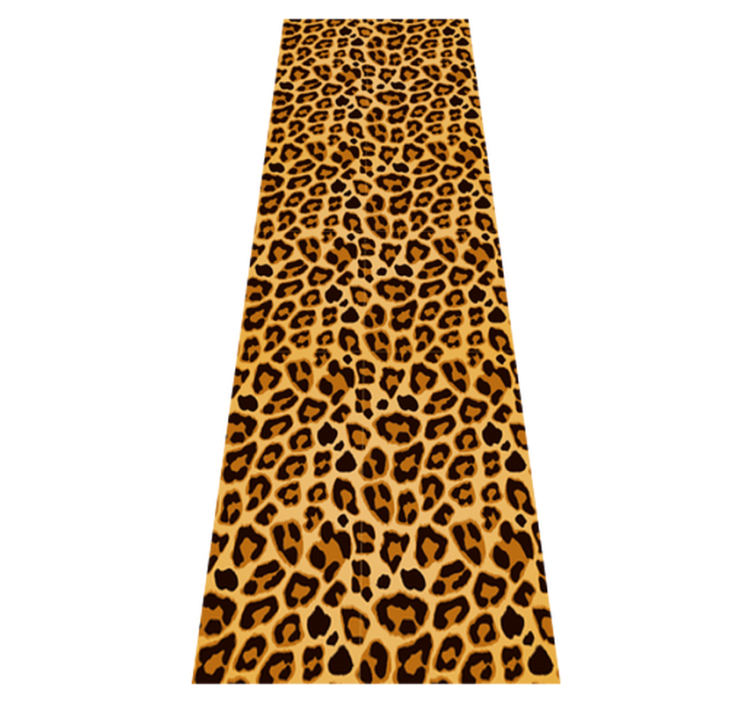 Tappeto vinile animali stampa semplice leopardata - TenStickers