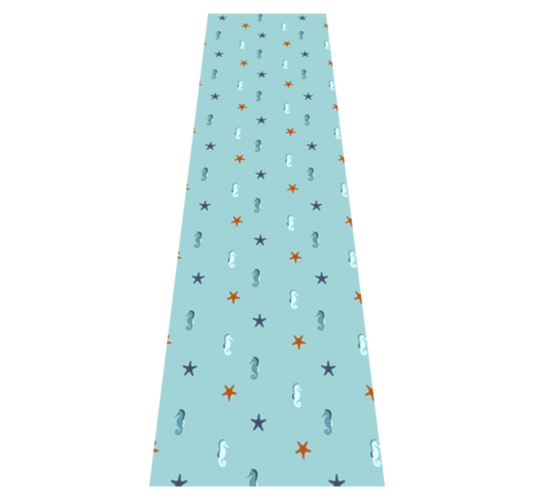 Tappeto vinile animali stile marino - TenStickers