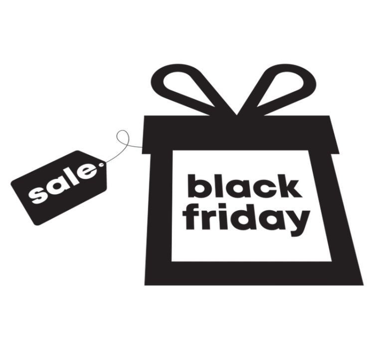 Tappeto vinile black friday un regalo di black friday - TenStickers
