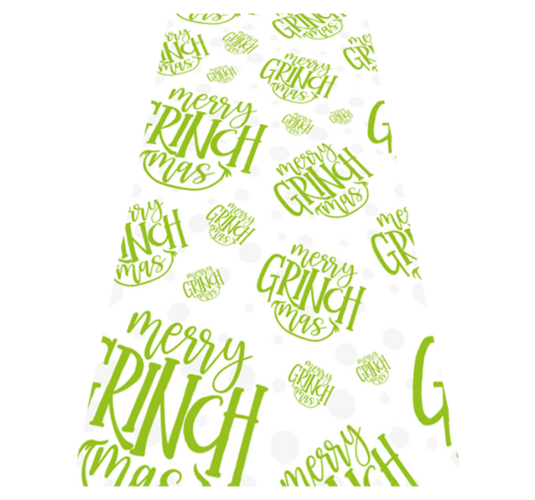 Tappeto vinile natale buon grinchmas design originale - TenStickers