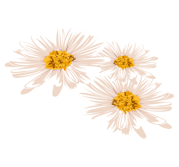 Tappeto vinile fiori composizione floreale incantevole - TenStickers