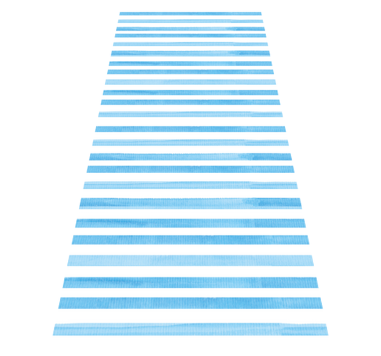 Tappeto pvc cucina e check blu texturizzato - TenStickers