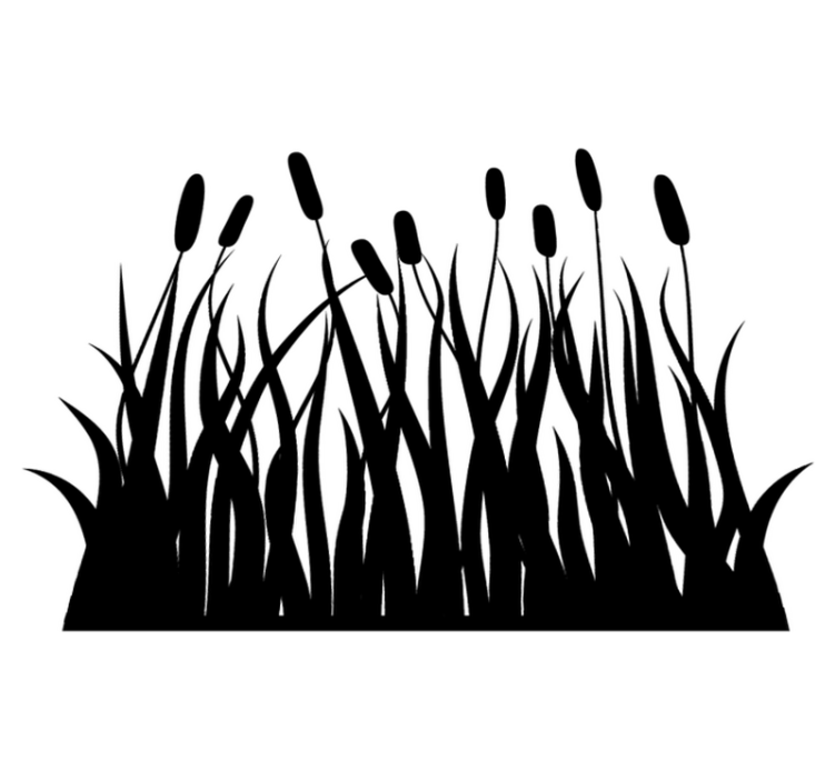 Tappeto vinile bagno giunco monocolore - TenStickers