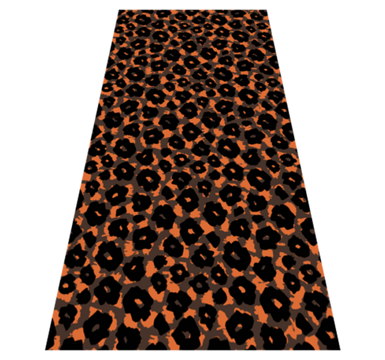Tappeto vinile stampa animale imitazione leopardata kalahari - TenStickers
