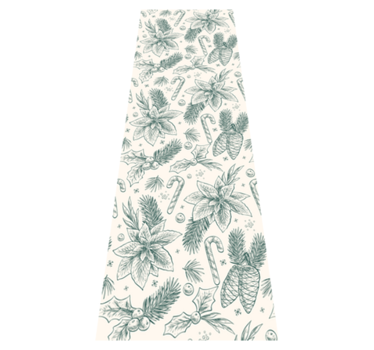 Tappeto vinile natale motivo regali disegnato a mano - TenStickers