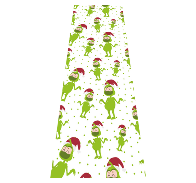 Tappeto vinile natale buon natale con mascherina - TenStickers