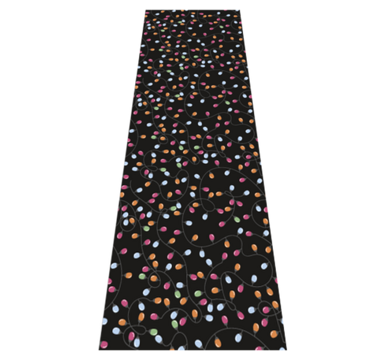 Tappeto vinile natale decorazioni natalizie lumiose - TenStickers