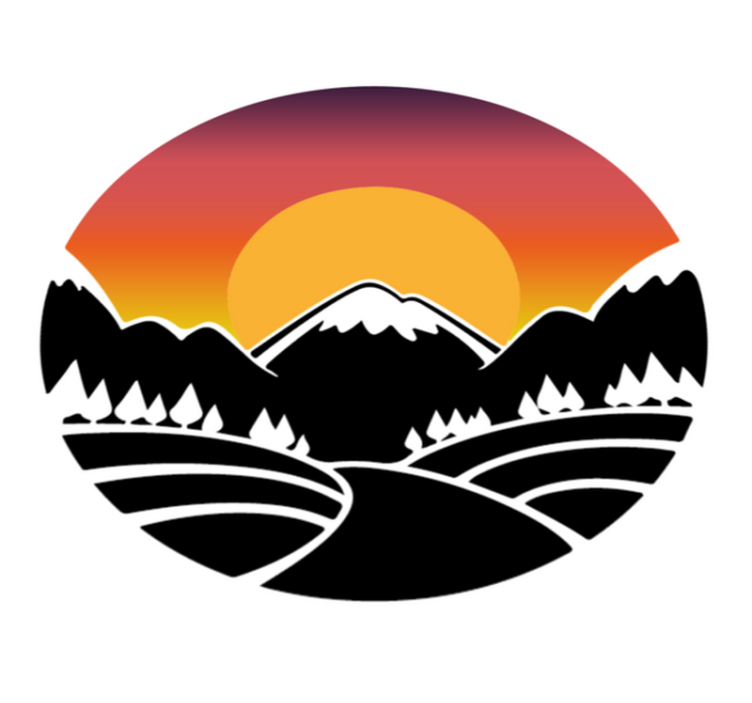 Tappeto vinile natura montagna e foresta - TenStickers