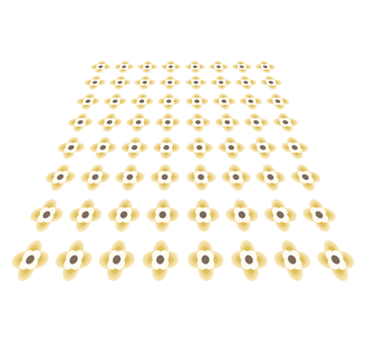 Tappeto vinile natura approccio composizione botanica - TenStickers