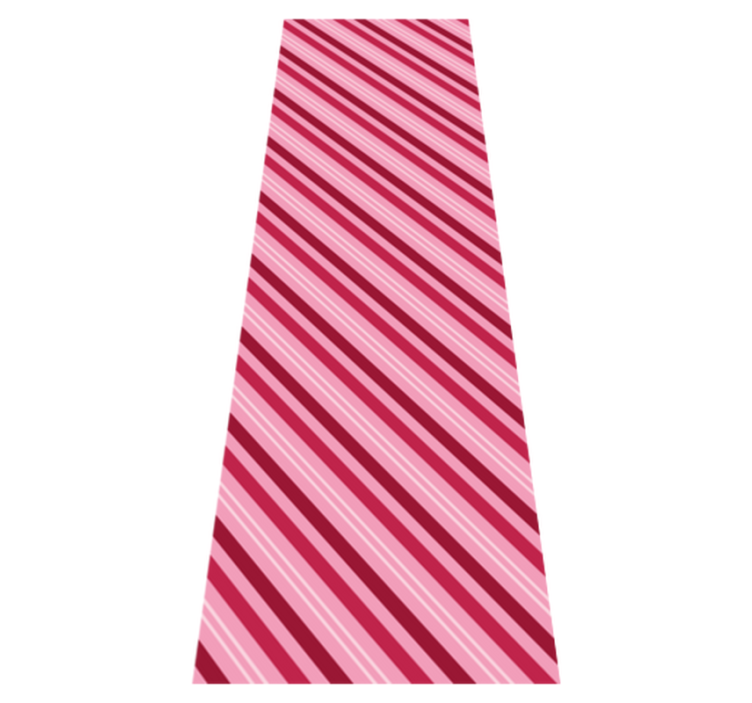 Tappeto vinile camera da letto motivo diagonale - TenStickers