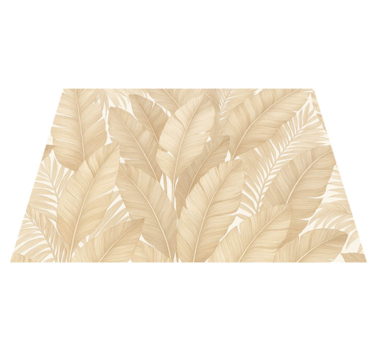 Tappeto vinile camera da letto botanico morbido - TenStickers