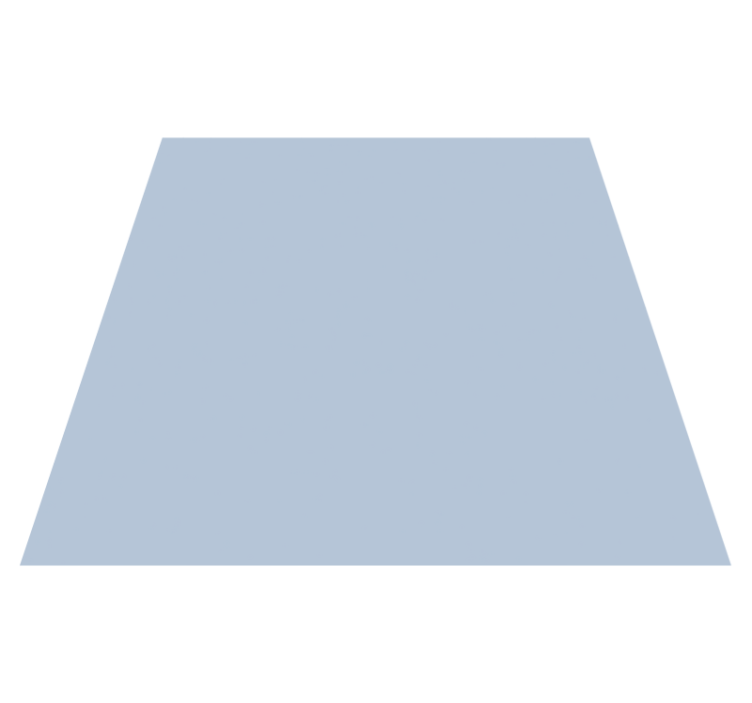 Tappeto vinile geometrico colore grigio semplice - TenStickers