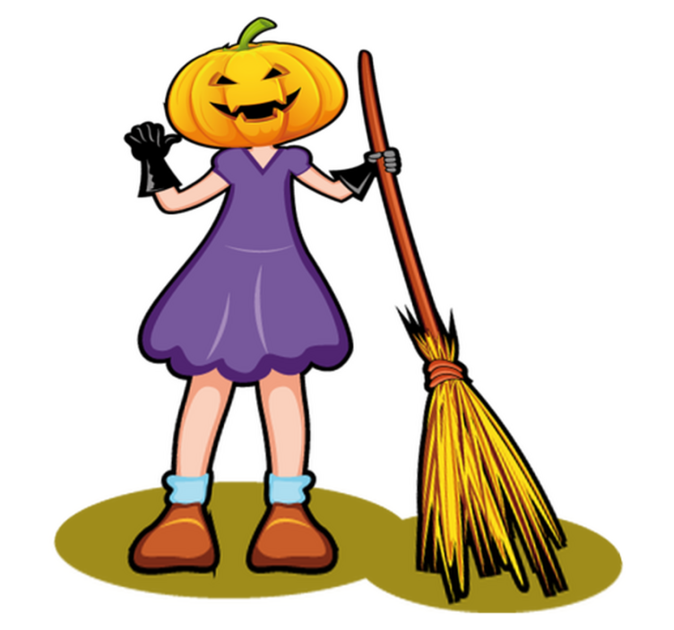Tappeto vinile per bambini illustrazione halloween - TenStickers