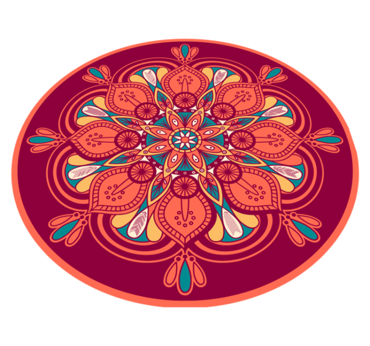 Tappeto vinile Mandala mandala ornato - TenStickers