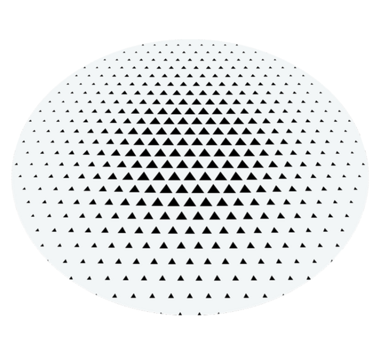 Tappeto vinile geometrico triangolare geometrico - TenStickers