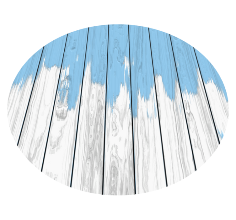 Tappeto vinile effetto legno legname in difficoltà - TenStickers