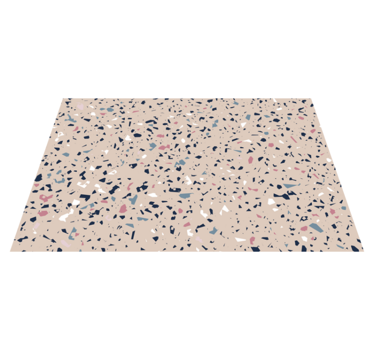 Tappeto vinile motivi modello terrazzo - TenStickers