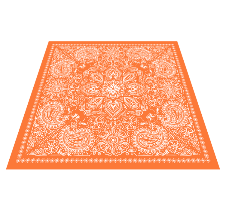 Tappeto vinile Mandala ornamento mandala - TenStickers