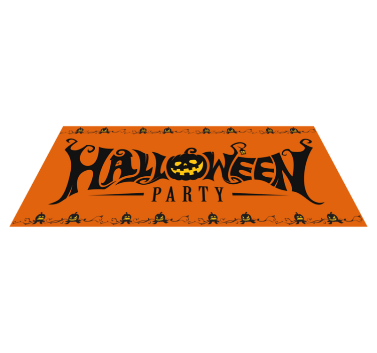 Tappeto vinile halloween decorazione festiva halloween - TenStickers
