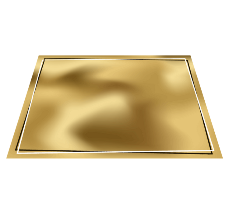 Tappeto vinile minimalista lucentezza metallica - TenStickers