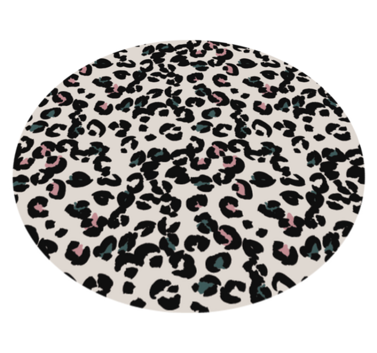 Tappeto in vinile leopardato - TenStickers