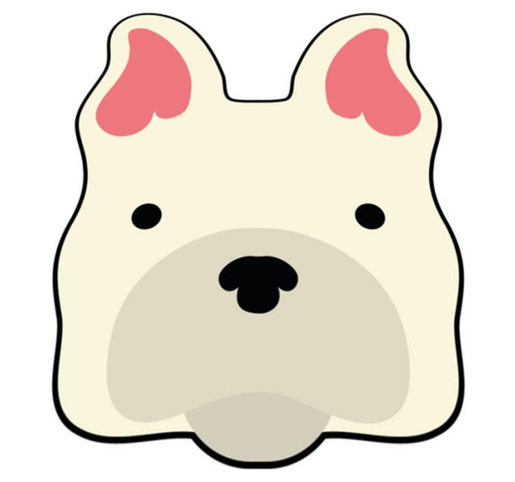 Tappeto vinile animali simpatico arredamento canino - TenStickers