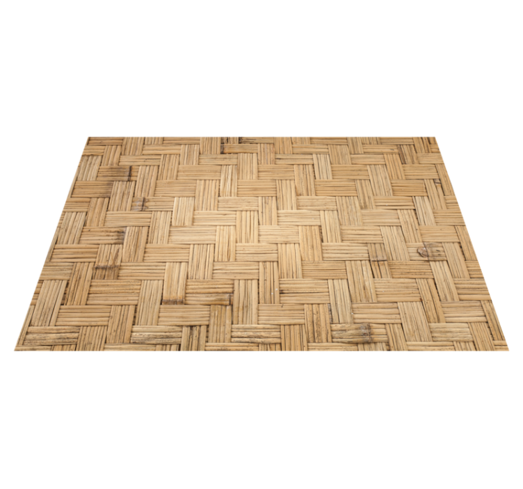 Tappeto vinile effetto legno modello di parquet - TenStickers