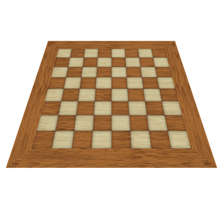 Tappeto vinile bagno bagno a scacchiera - TenStickers