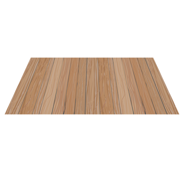 Tappeto vinile motivi striature di legno - TenStickers