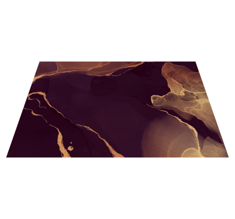 Tappeto vinile motivi topografia astratta - TenStickers