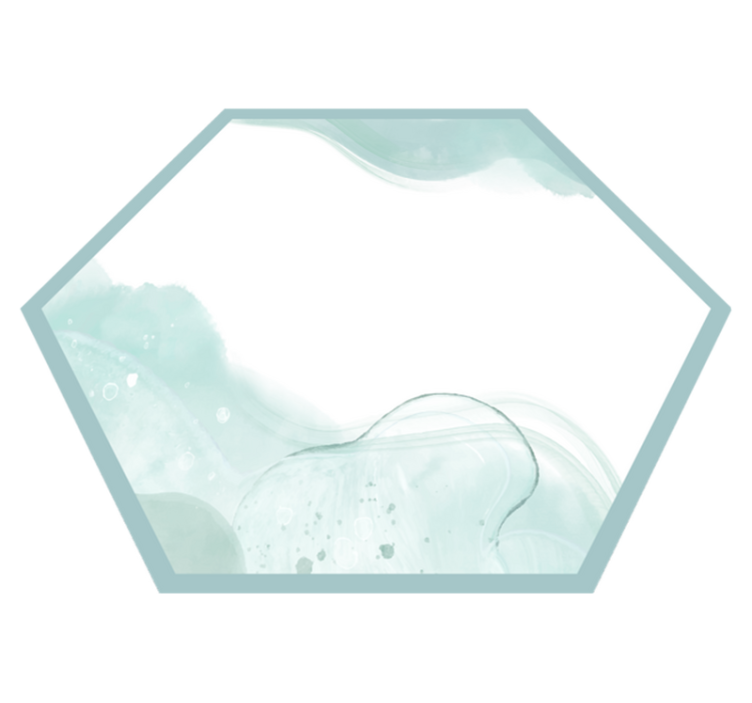 Tappeto vinile minimalista morbidi vortici d'acqua - TenStickers