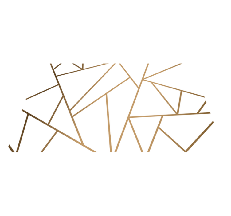 Tappeto pvc cucina disegno geometrico - TenStickers