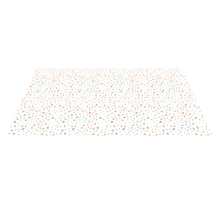 Tappeto pvc cucina caramelle terrazo - TenStickers