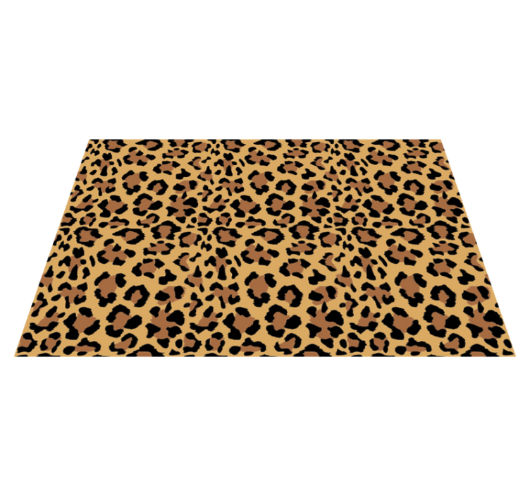 Tappeto vinile stampa animale fantasia leopardata - TenStickers