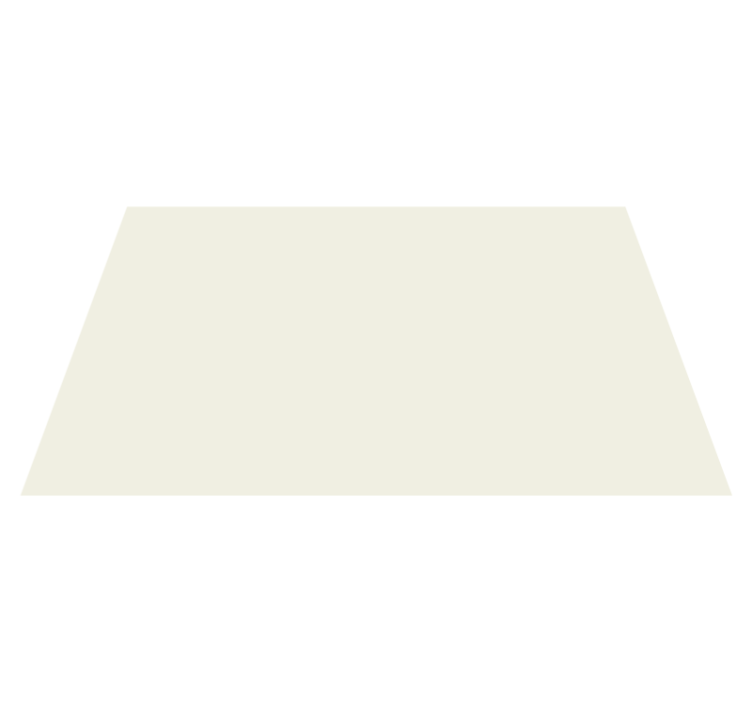 Tappeto in vinile soggiorno tela bianca morbida - TenStickers