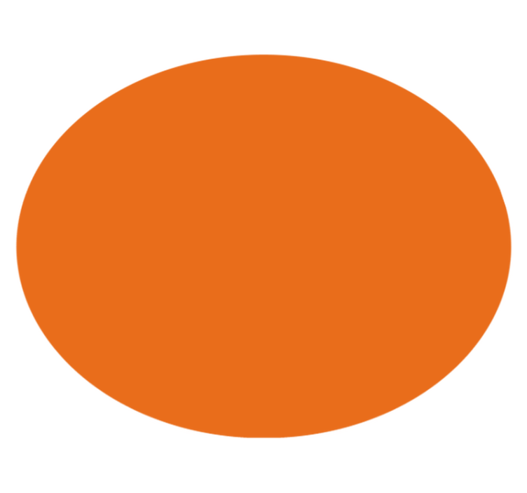 Tappeto vinile arancione calde tonalità della terra - TenStickers