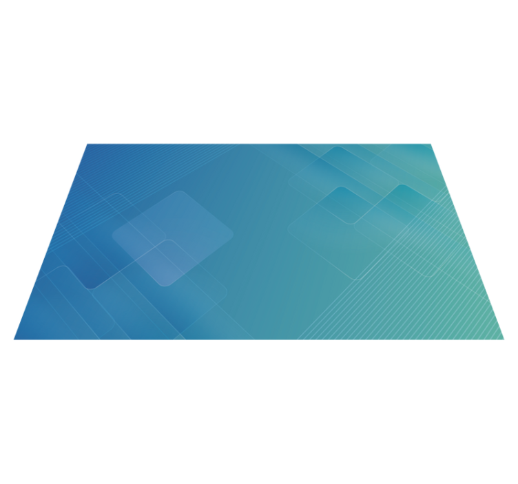 Tappeto vinile moderno strati geometrici astratti - TenStickers