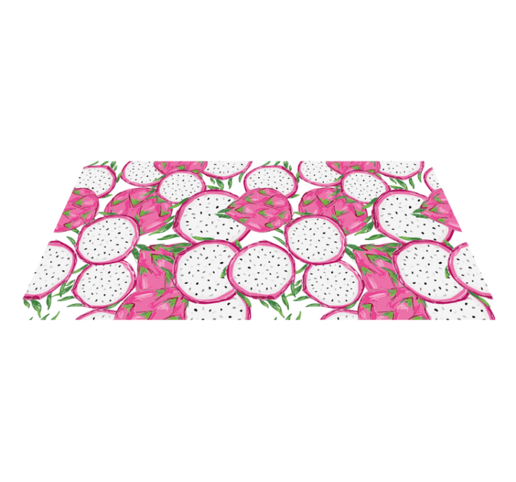 Tappeto pvc cucina concetto di frutta tropicale - TenStickers