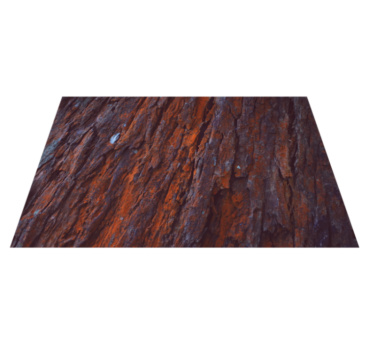 Tappeto vinile effetto legno corteccia rustica - TenStickers