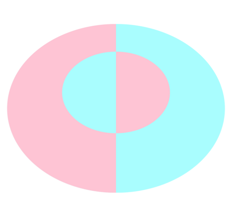 Tappeto vinile moderno tonalità morbide circolari - TenStickers