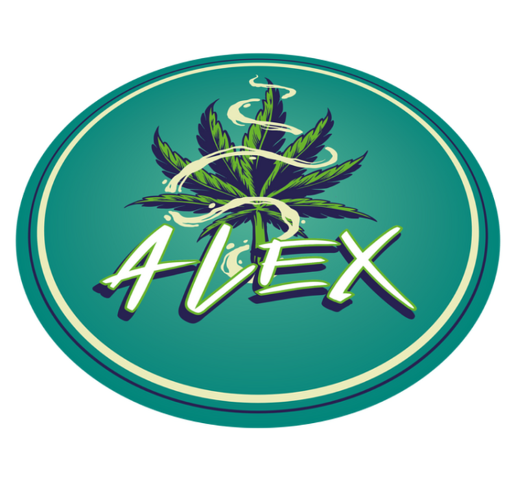 Tappeto vinile per ragazzi cerchio dei nomi - TenStickers