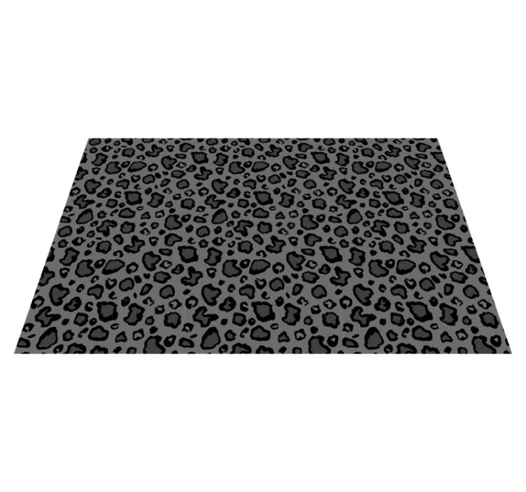 Tappeto vinile stampa animale stile grafica leopardata - TenStickers