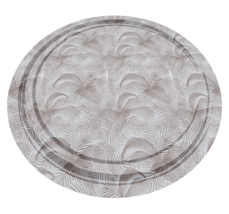 Tappeto vinile fiori sovrapposizione botanica - TenStickers