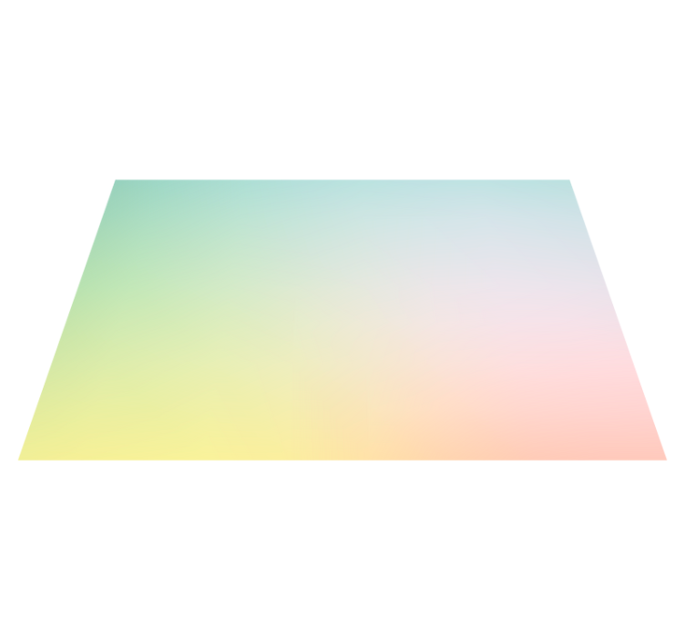 Tappeto vinile camera da letto sfumature tenui - TenStickers